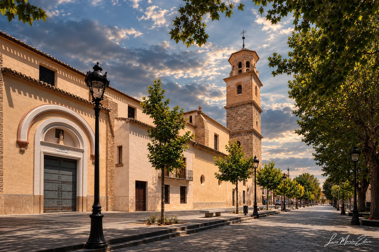 La Glorieta y la Iglesia de la Concepción