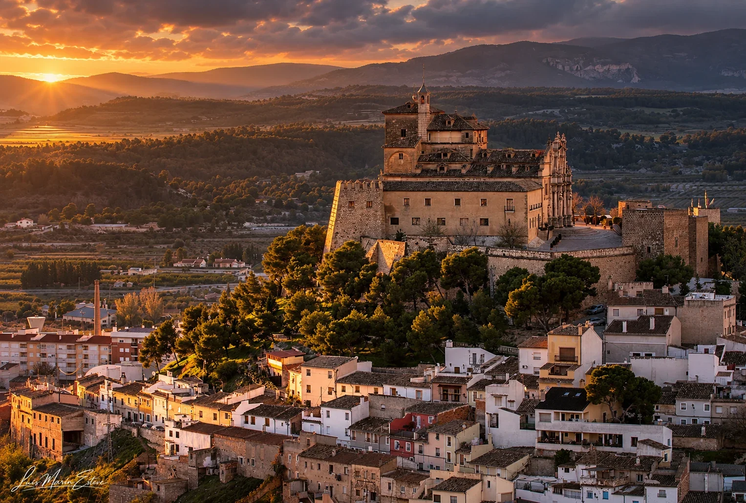 El castillo al amanecer